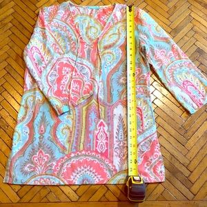 Mclaughlin calypso cotton summer blouse